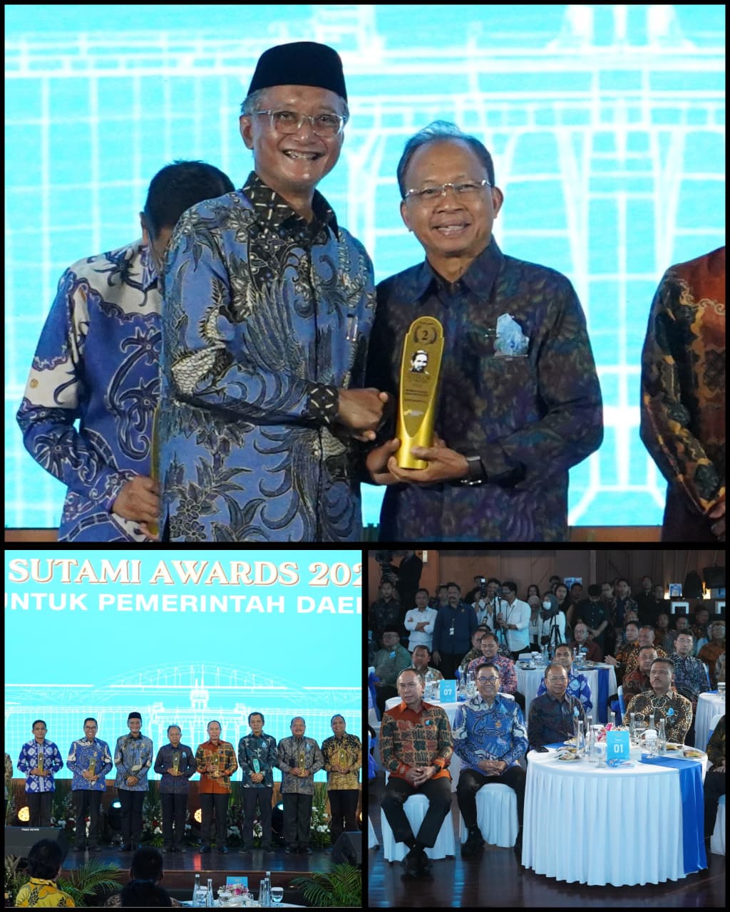 Fasilitasi Gubernur Bali Dalam Giat Sutami Award