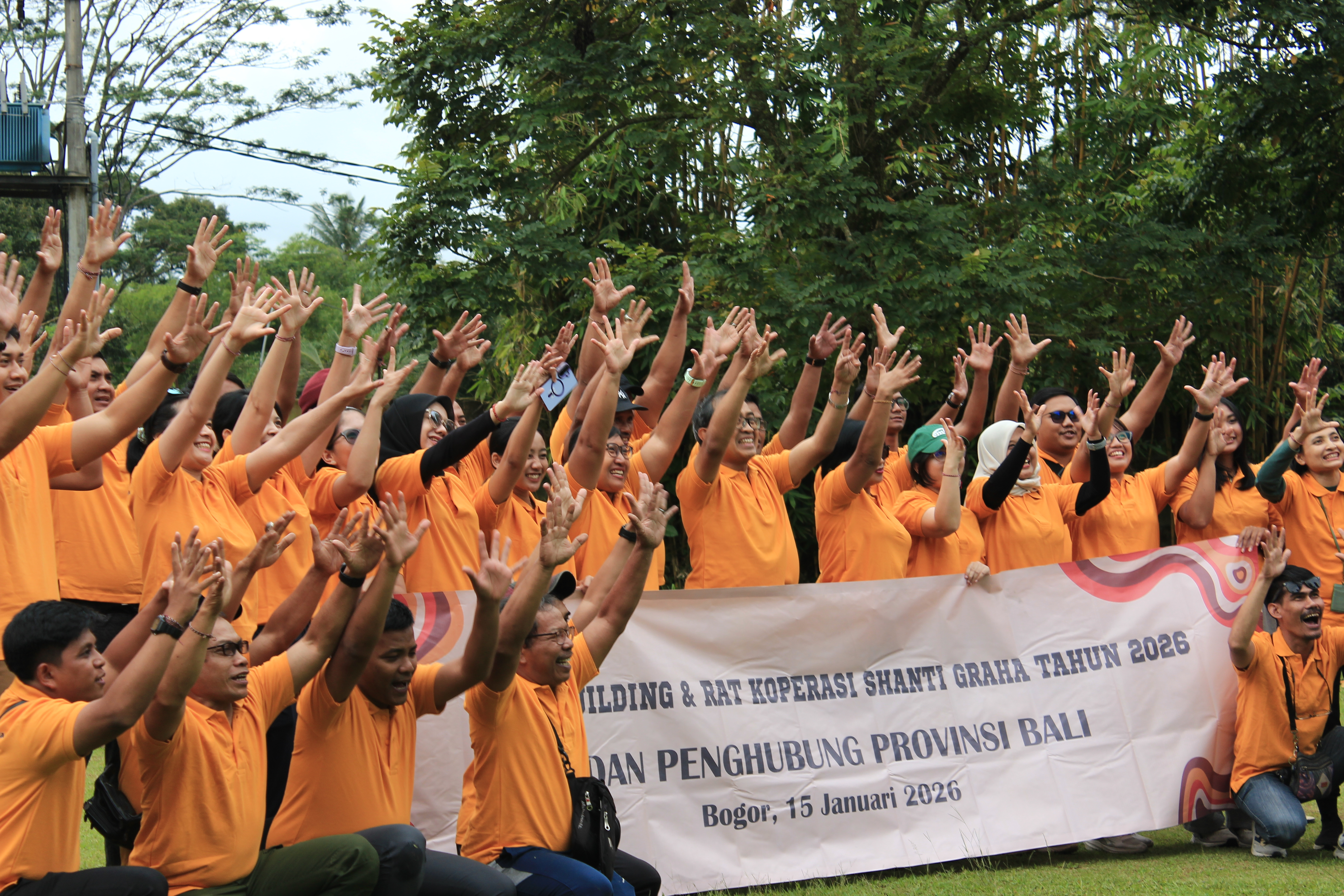 Badan Penghubung Prov Bali Gelar Tim Buiding & Outbond, Pererat Silaturahim dan Kebersamaan