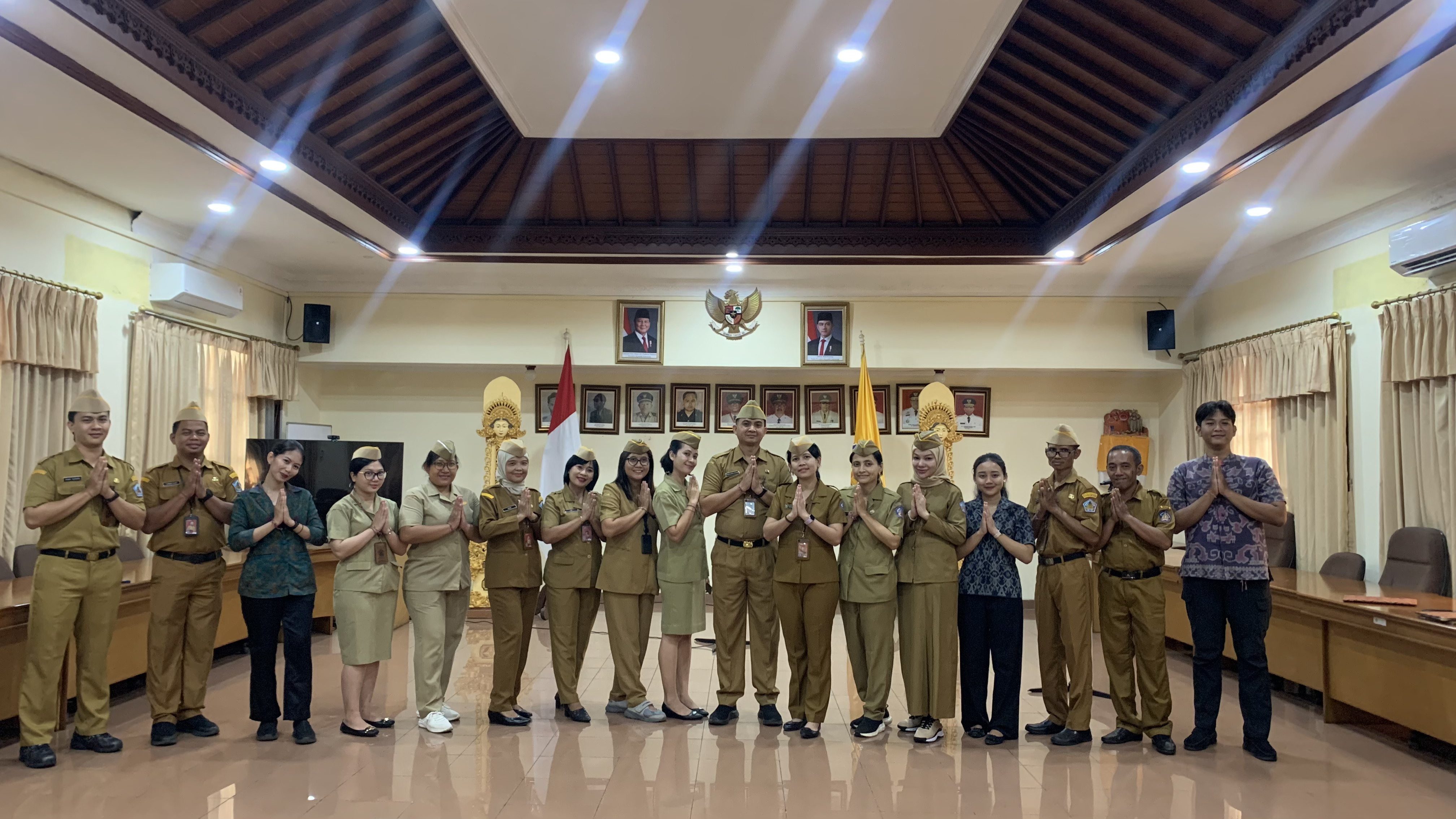 Khidmat, Upacara Hari Otonomi Daerah 2026 di Badan Penghubung Provinsi Bali