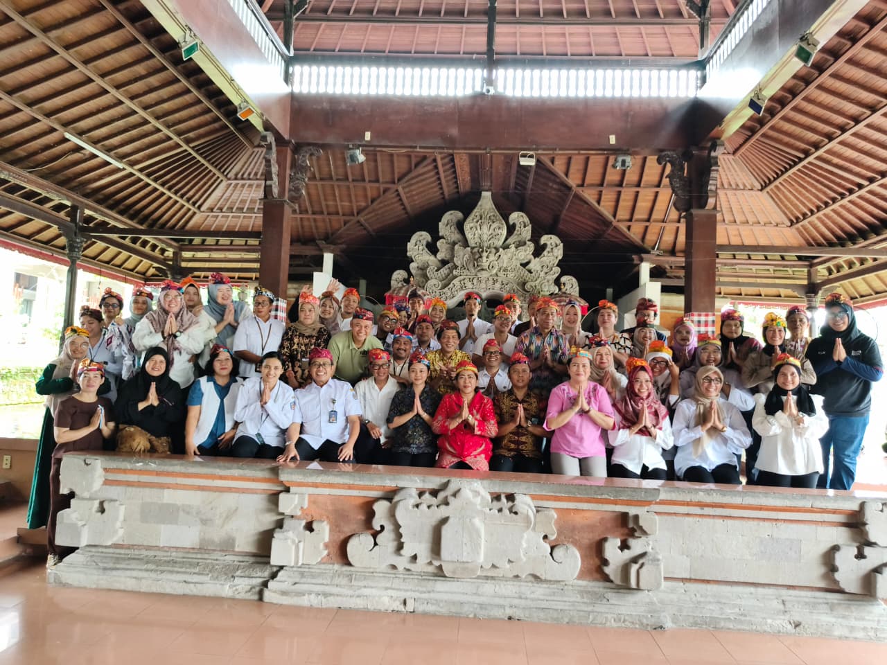 Silaturahmi, Halal Bi Halal Forkappsi dan Workshop Kecak di Anjungan Bali TMII