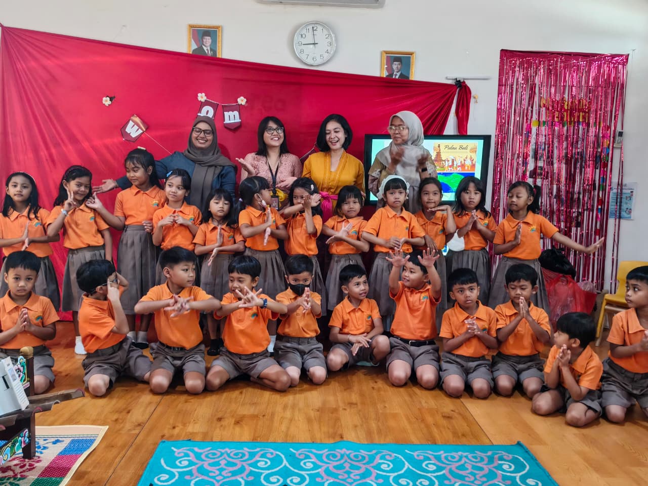 Kolaborasi Badan Penghubung Prov Bali dengan Pratiwi School Dalam Event Indonesian Culture Day