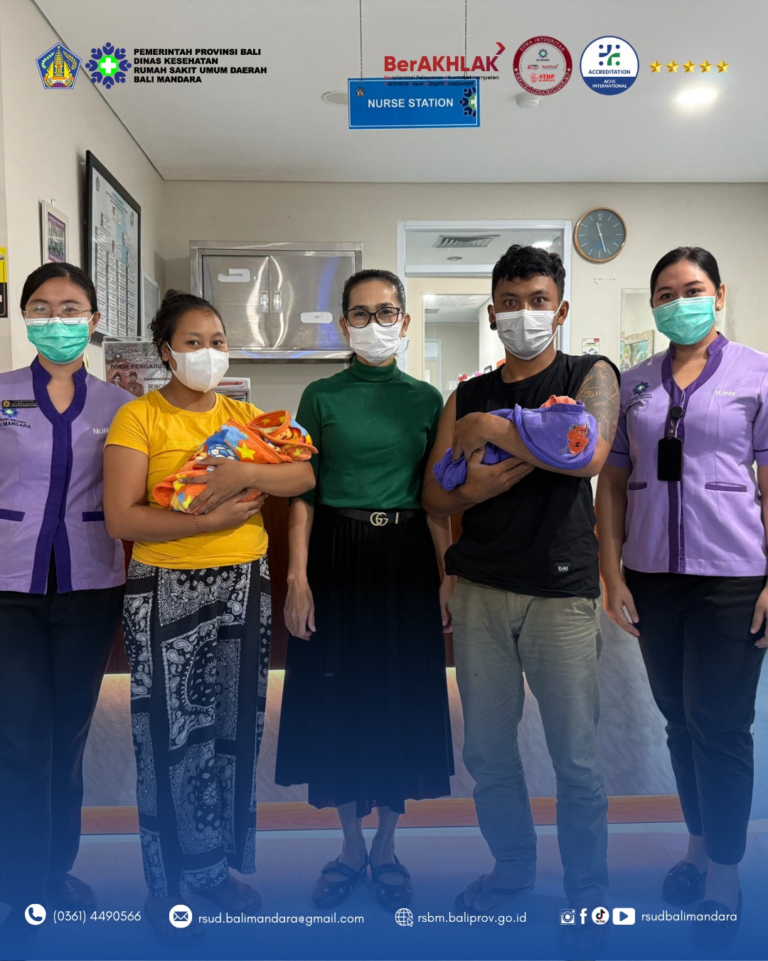 PENANGANAN BAYI LAHIR KEMBAR EMPAT (QUADRAPLET) YANG DIRUJUK KE RSUD BALI MANDARA