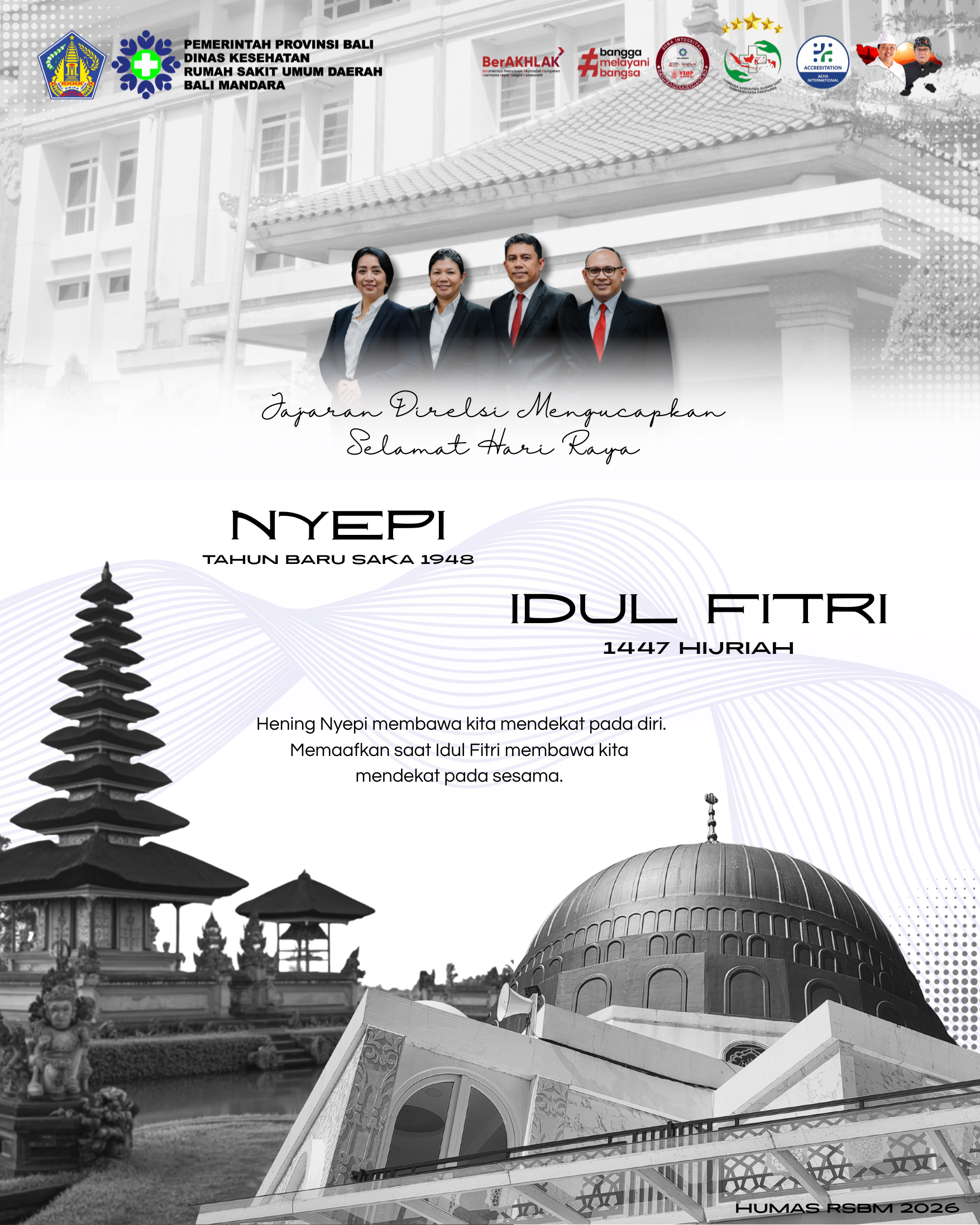 Pengumuman Libur Hari Raya Nyepi Saka 1948 Dan Hari Raya Idul Fitri 1447 Hijriah
