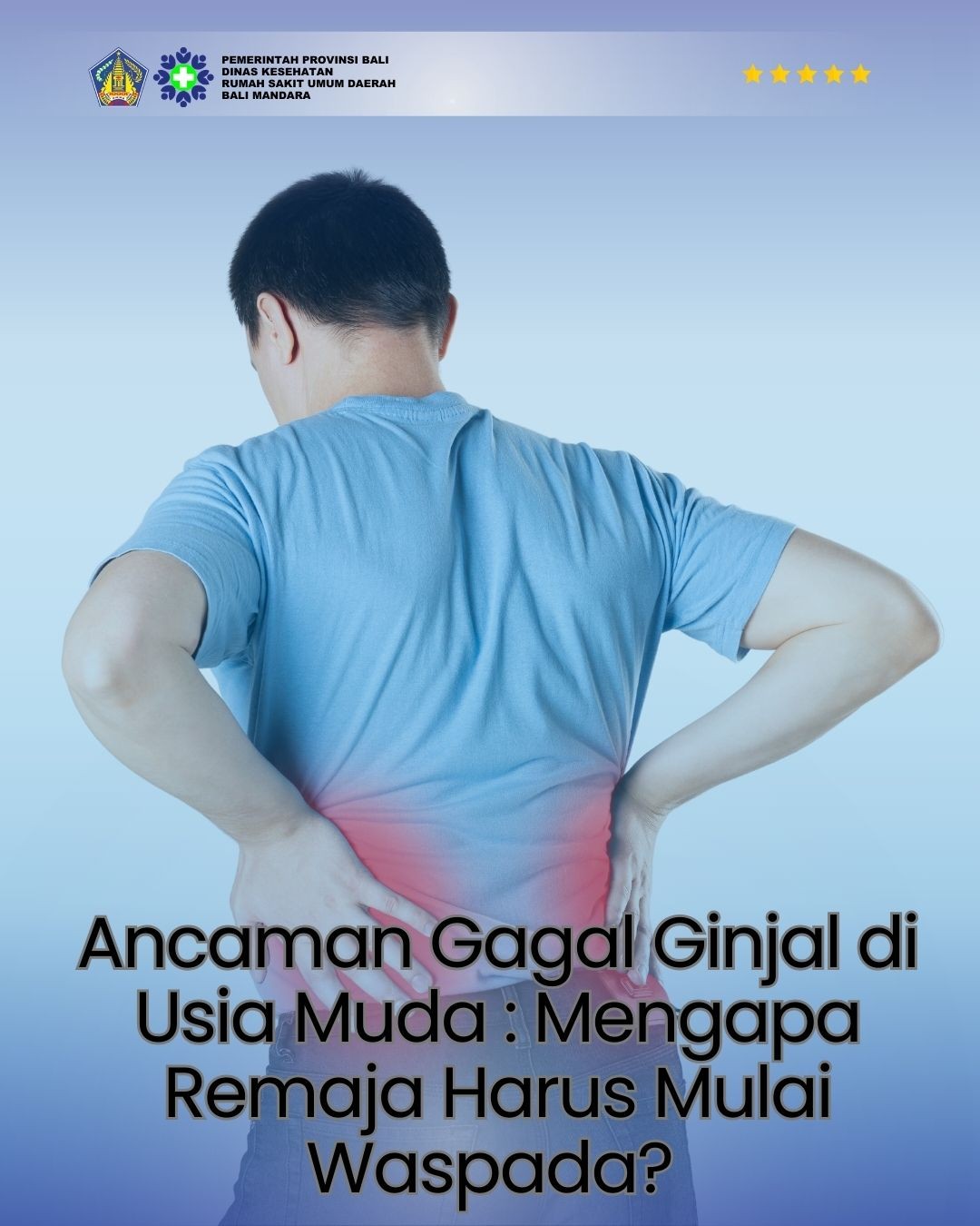 Ancaman Gagal Ginjal di Usia Muda : Mengapa Remaja Harus Mulai Waspada?