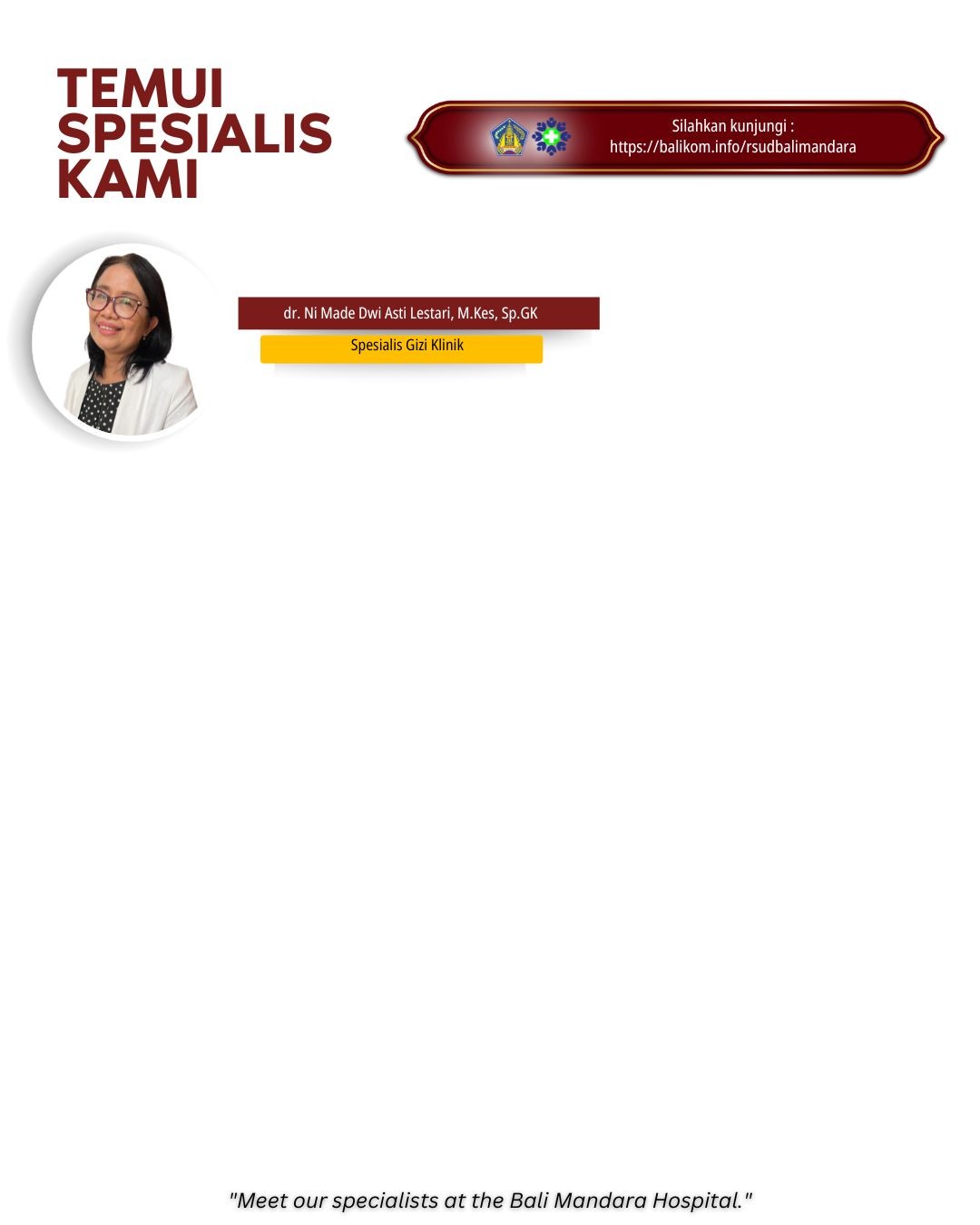 GIZI KLINIK