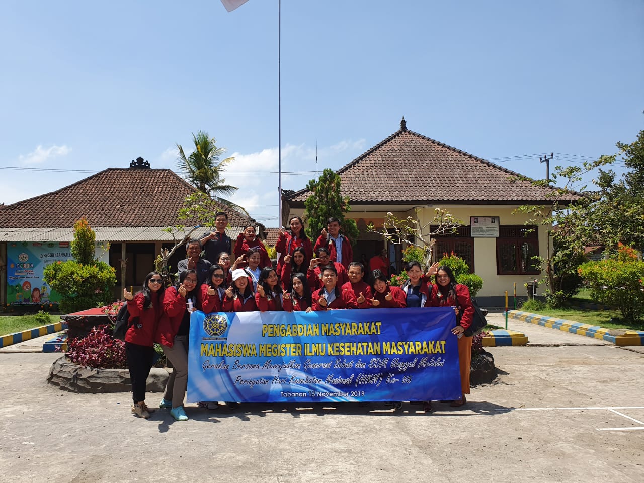 Promosi Kesehatan di SD N 2 Dajan Peken dan SDN 1 Anyar Tabanan dalam rangka Hari Kesehatan Nasional (HKN)