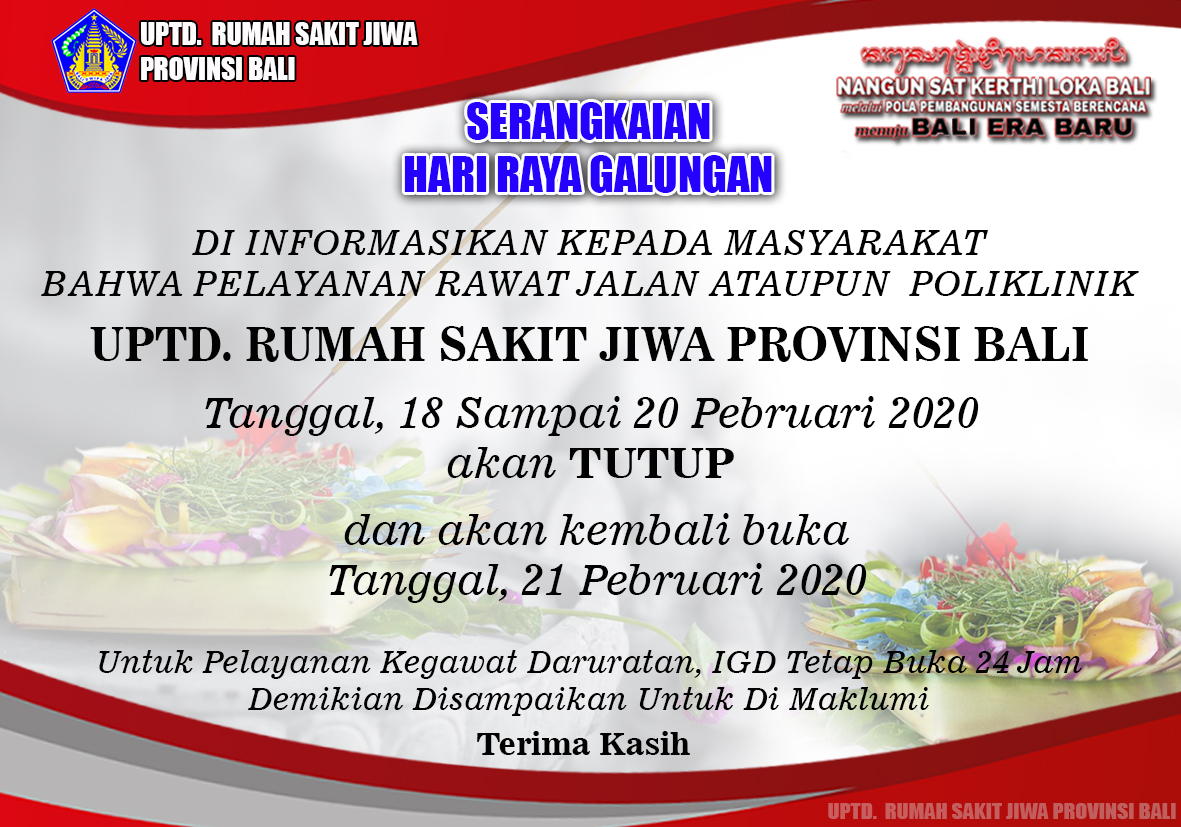 Serangkaian Hari Raya Galungan