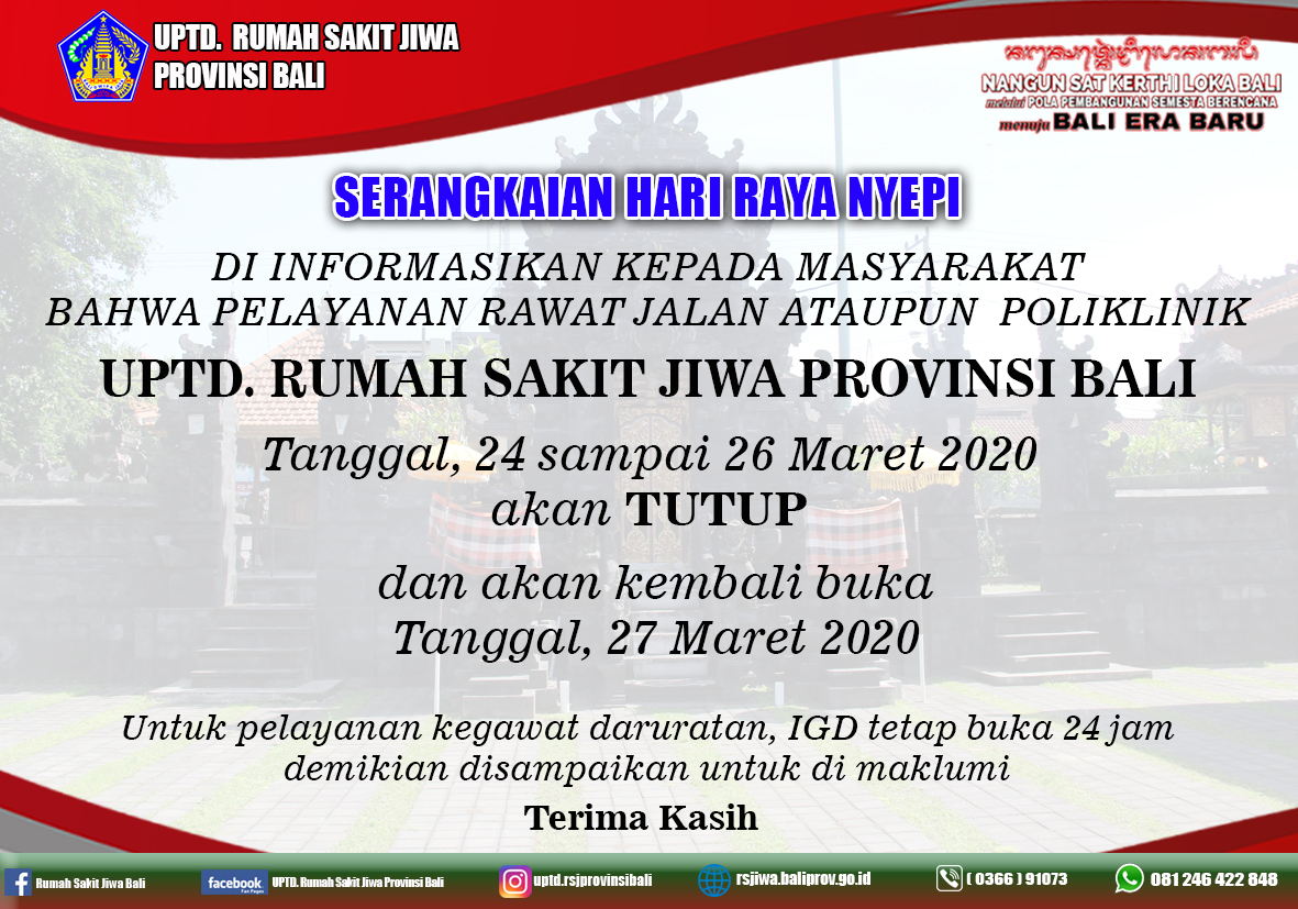 Serangkaian Hari Raya Nyepi Tahun Baru Caka 1942