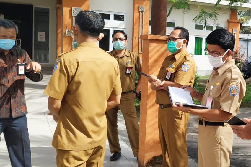 Monev Satgas Covid-19 UPTD. Rumah Sakit Jiwa Provinsi Bali