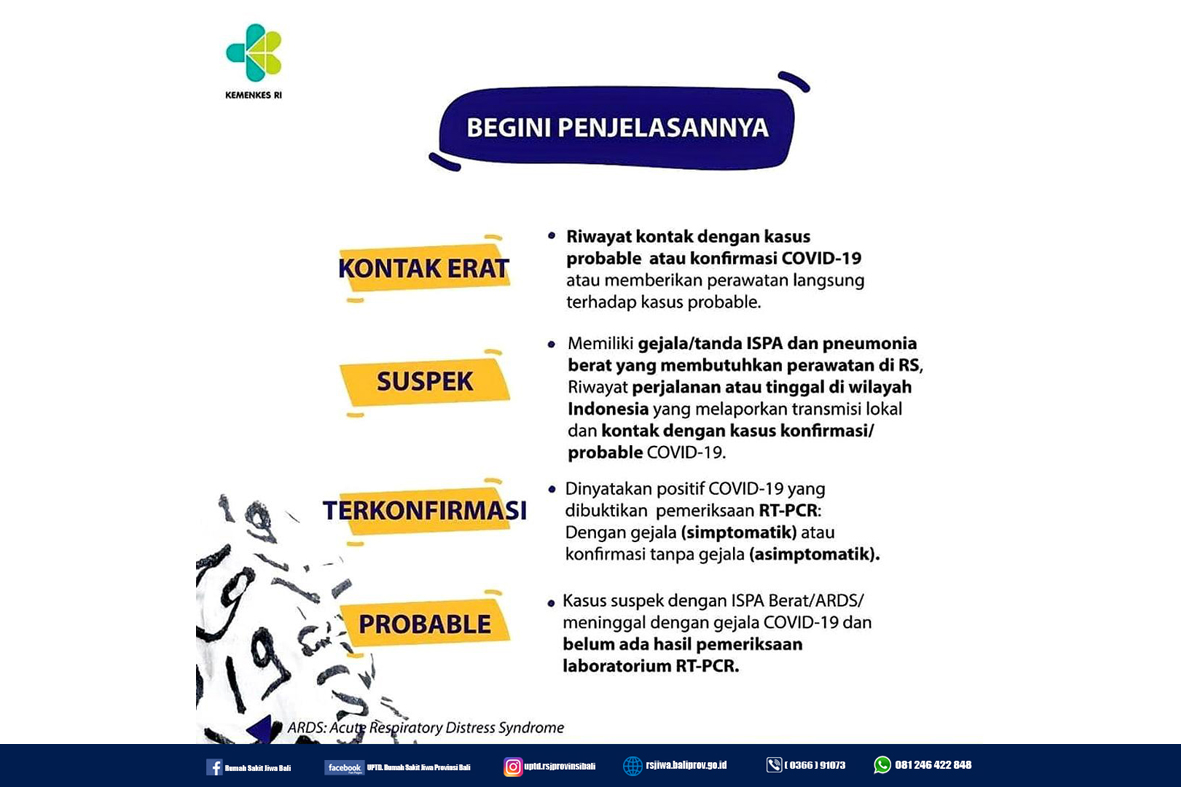 Mengenal istilah baru terkait COVID - 19