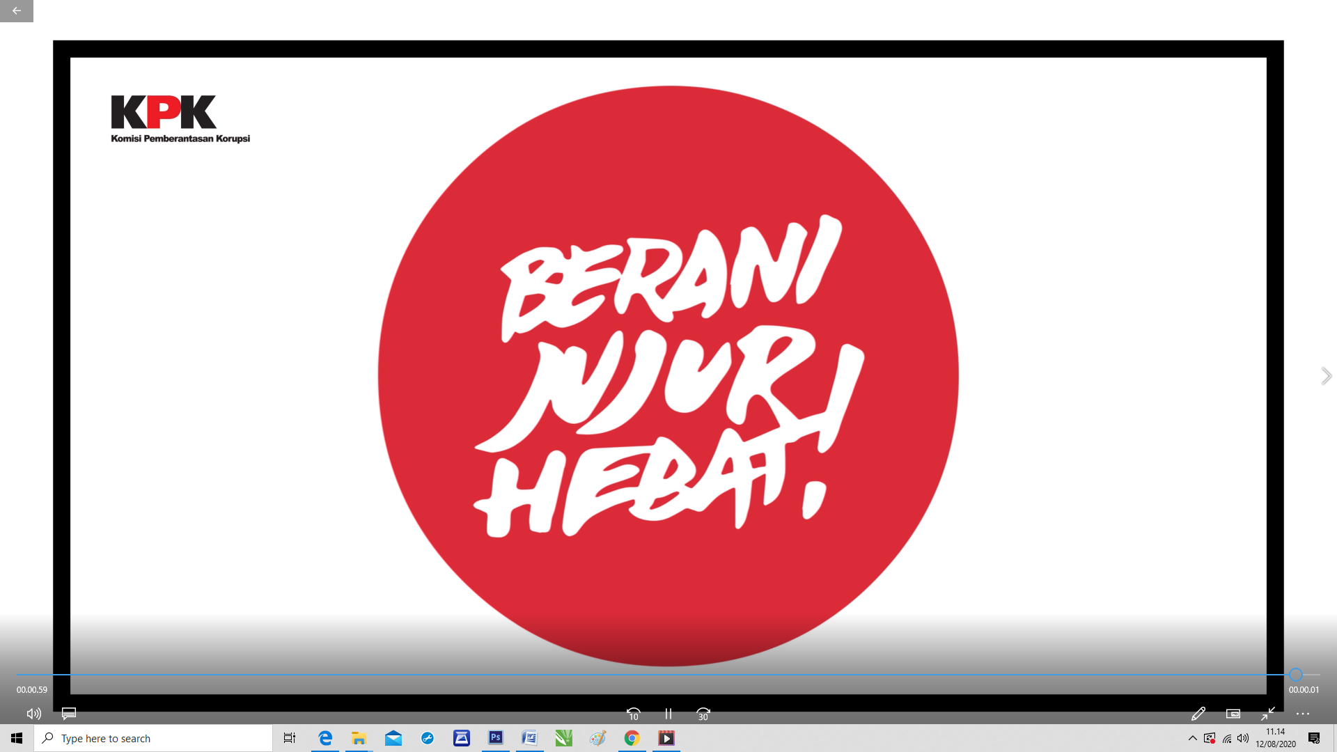 Mari   bersama cegah korupsi...mulai dari kita