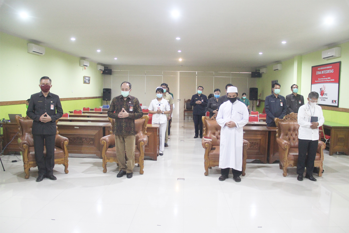 Pelantikan dan Pengambilan Sumpah /Janji Jabatan Fungsional pada Pegawai Negeri Sipil di Lingkup UPTD Rumah Sakit Jiwa Provinsi Bali