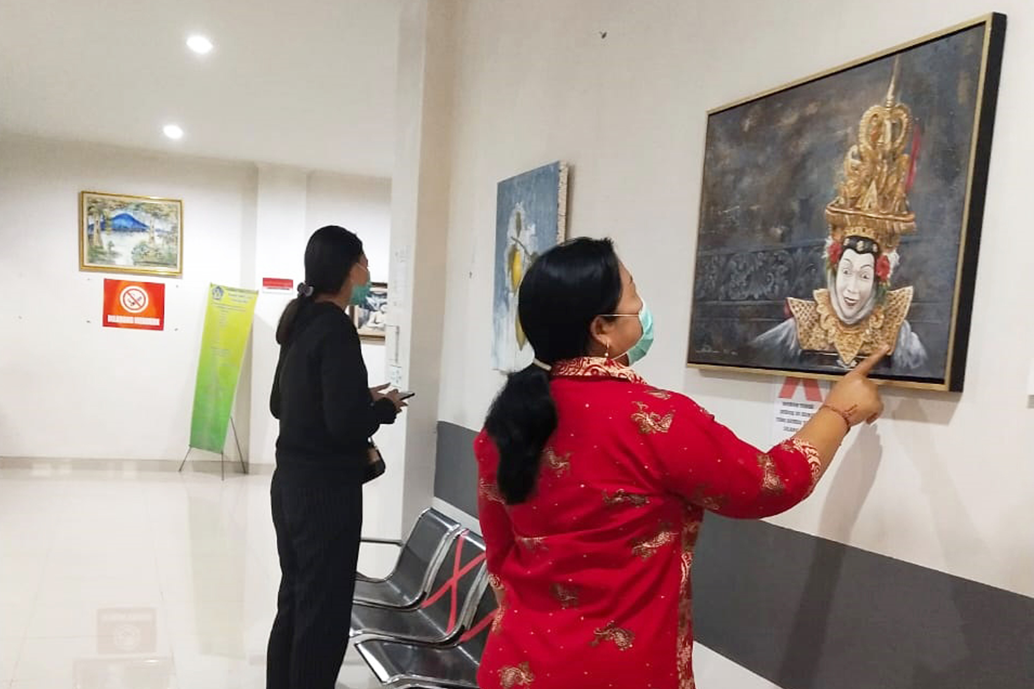 Serangkaian Pameran Lukisan di UPTD Rumah Sakit Jiwa Provinsi Bali dari tanggal 12 - 27 Nopember 202