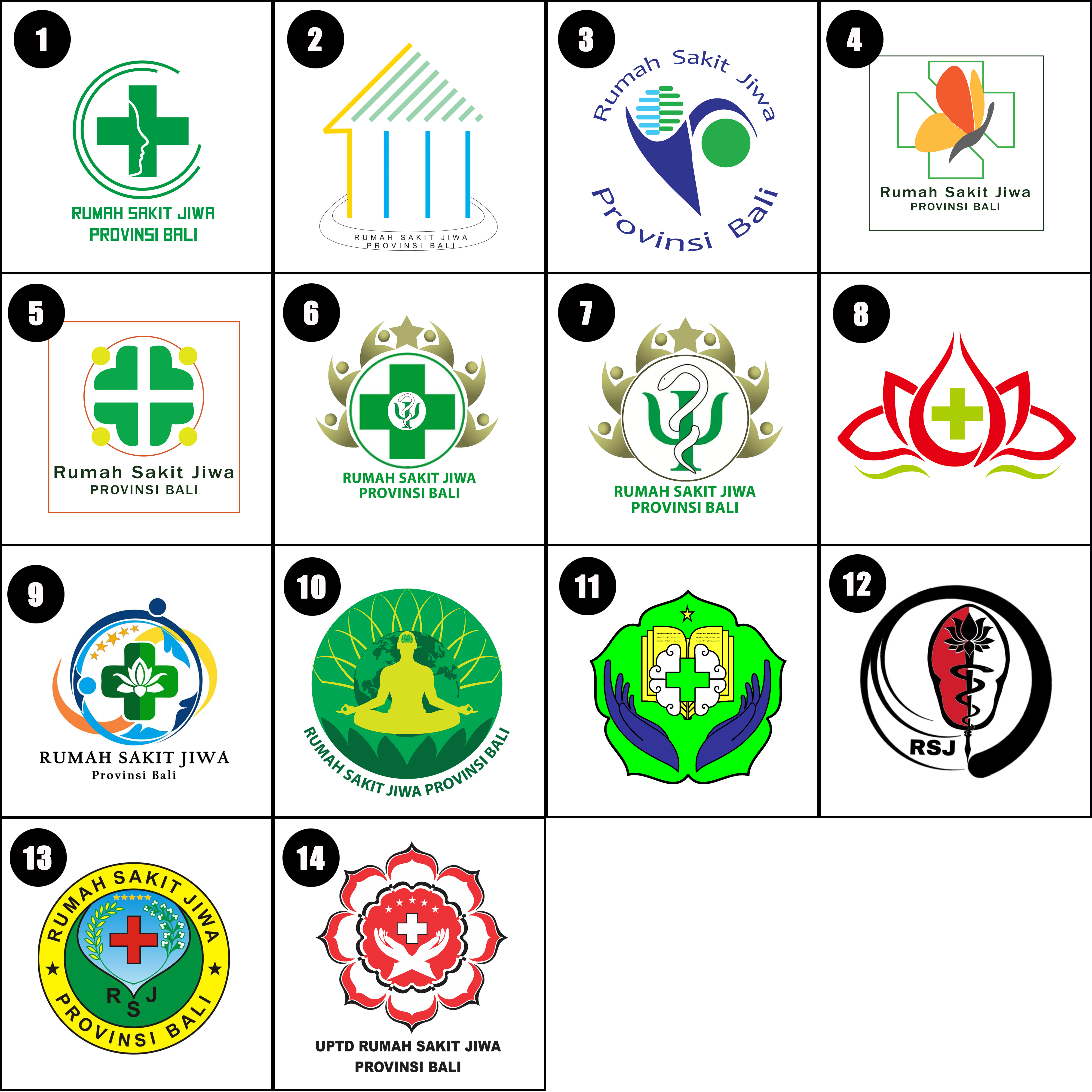 Pengumuman para Juara lomba Design Logo Rumah Sakit Jiwa