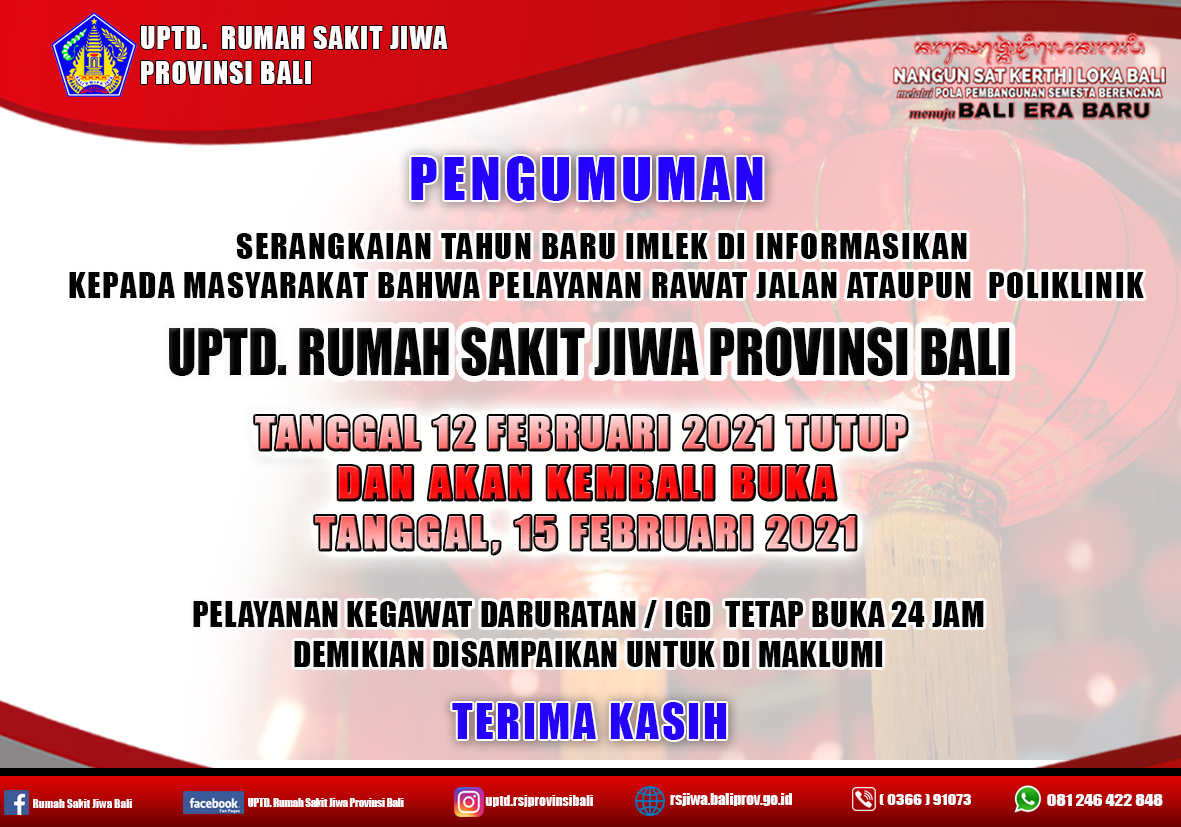 Serangkaian Hari Raya Imlek