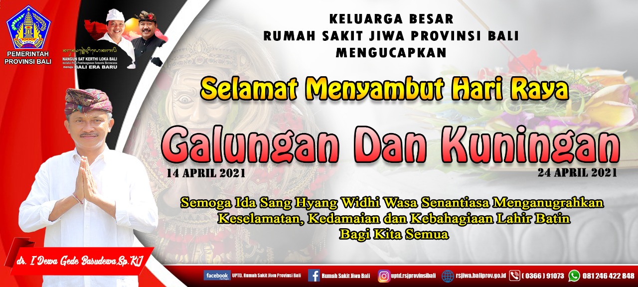 Selamat Menyambut Hari Raya Galungan dan Kuningan
