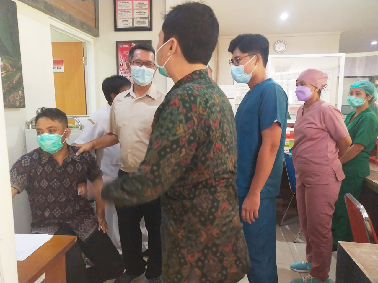 Monev pelaksanaan Sisrute oleh Dinas Kesehatan Provinsi Bali ke Rumah Sakit Jiwa