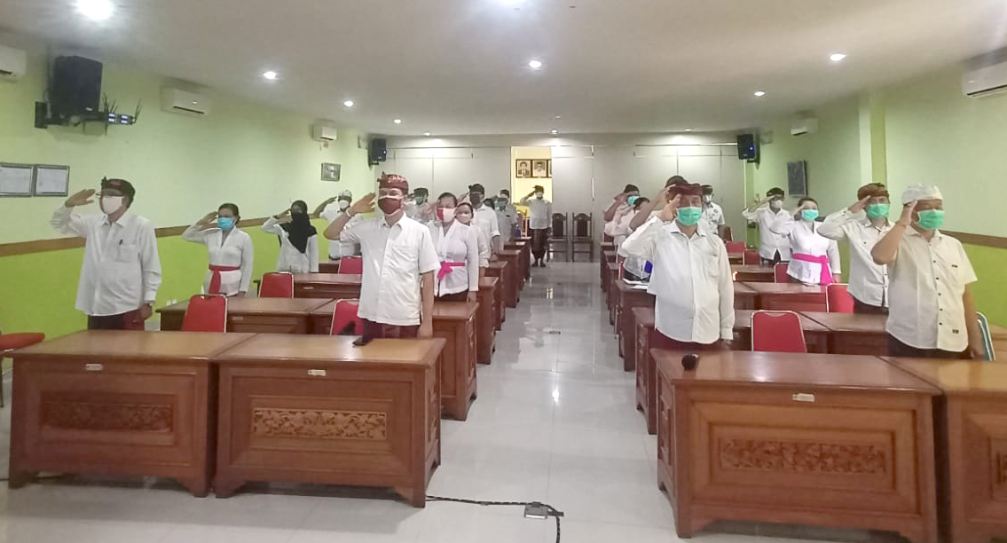 Apel peringatan Hari Jadi Provinsi Bali ke- 63