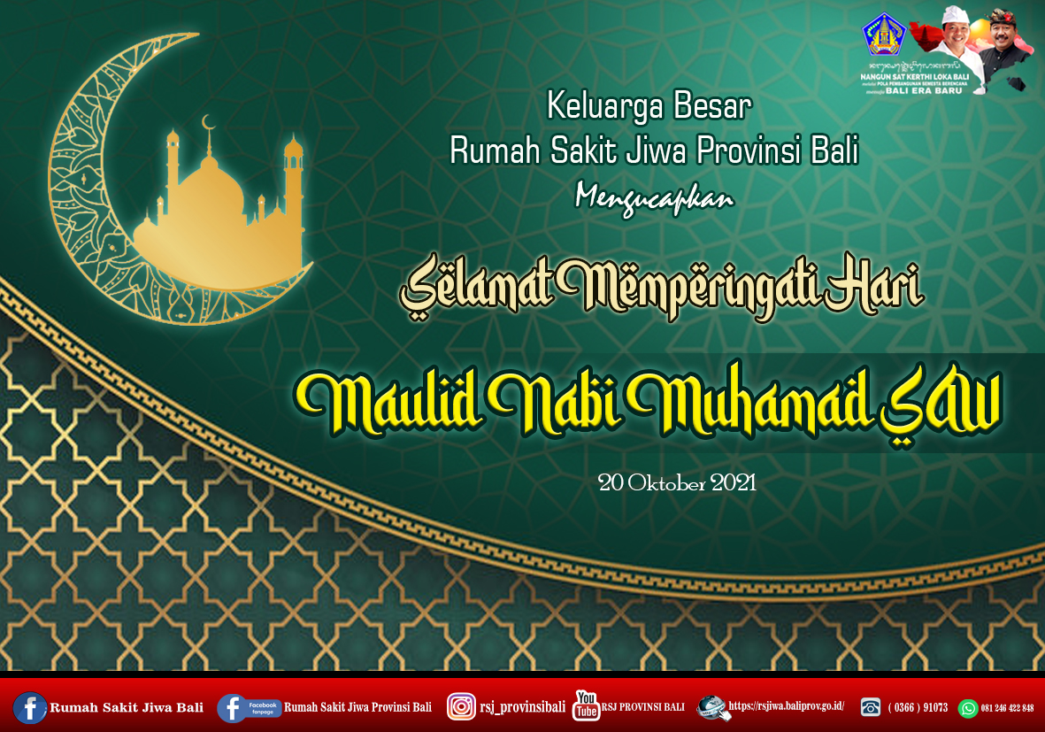 Selamat Memperingati Hari Maulid Nabi Muhamad SAW
