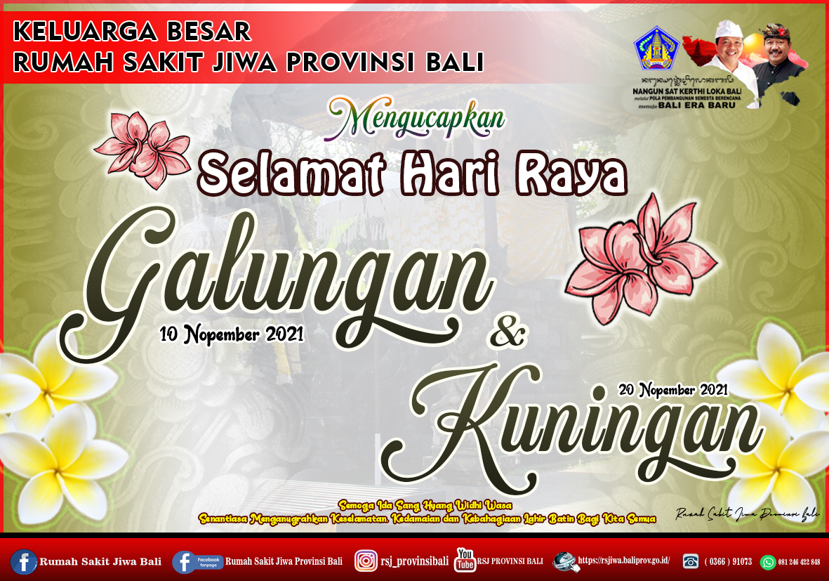Selamat Hari Raya Galungan dan Kuningan