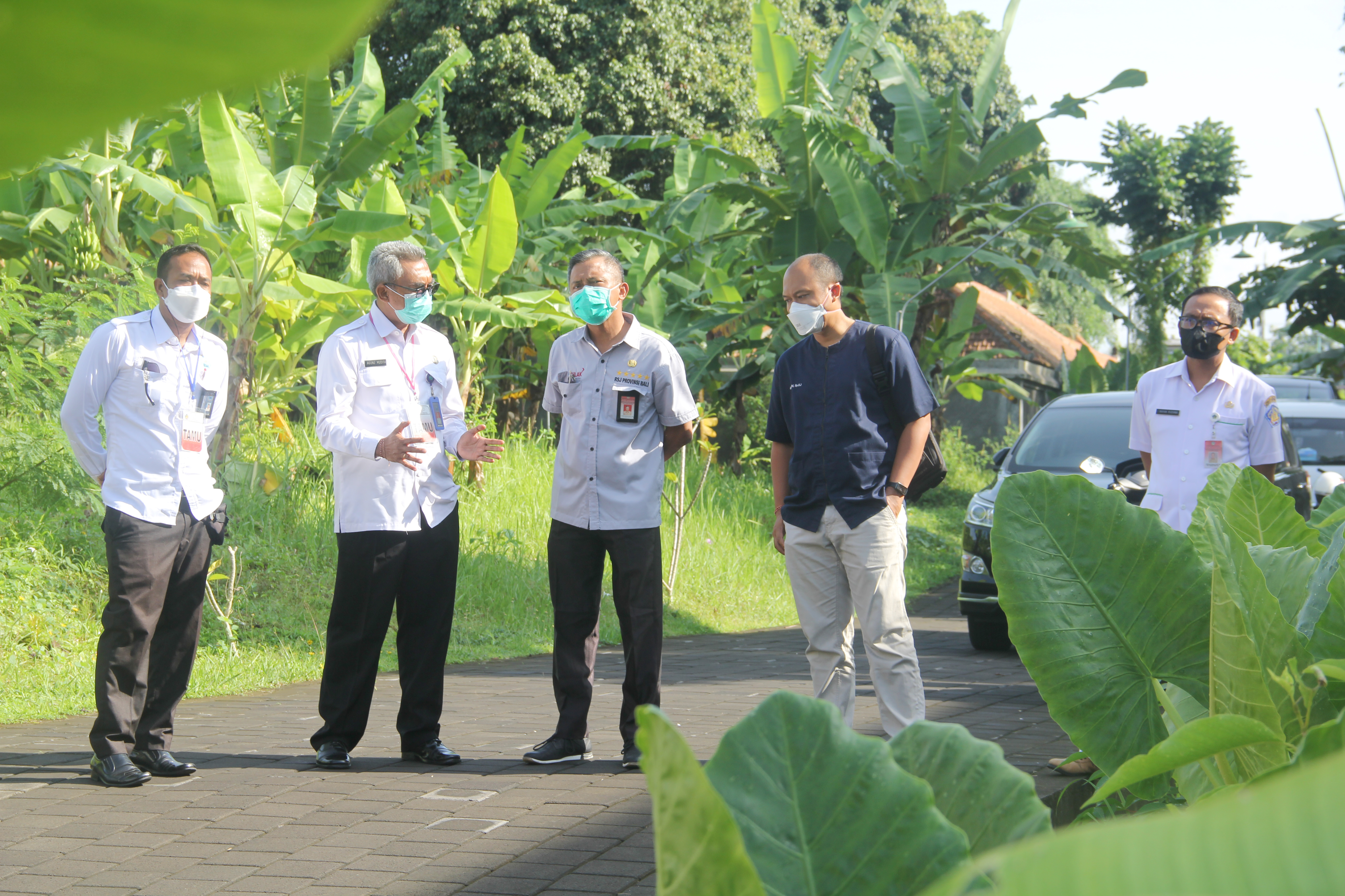 Kunjungan kelembagaan Badan Narkotika Nasional Kab Badung ke Rumah Sakit Jiwa Provinsi Bali