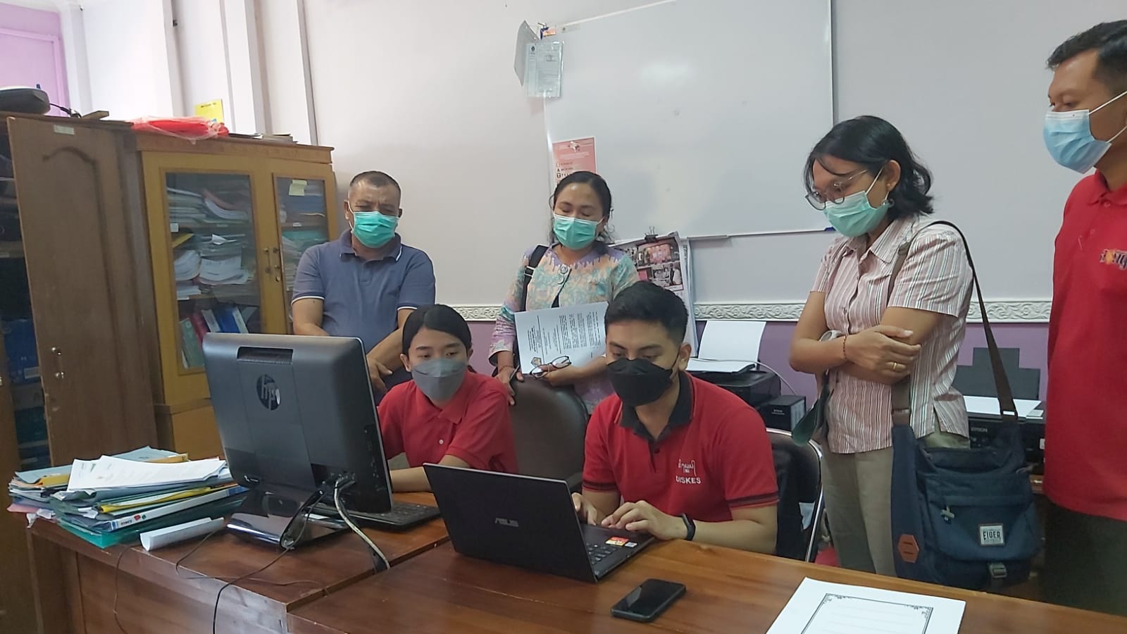 Bimtek dan Supervisi Program Tuberkulosis ( TB ) dari Dinas Kesehatan Kab. Bangli bersama Dinas Kesehatan Provinsi Bali