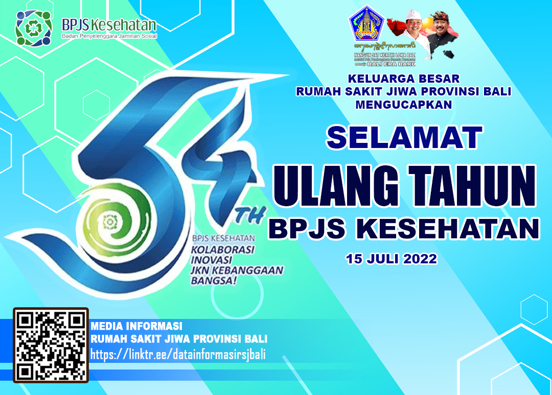 SELAMAT ULANG TAHUN BPJS KESEHATAN KE- 54