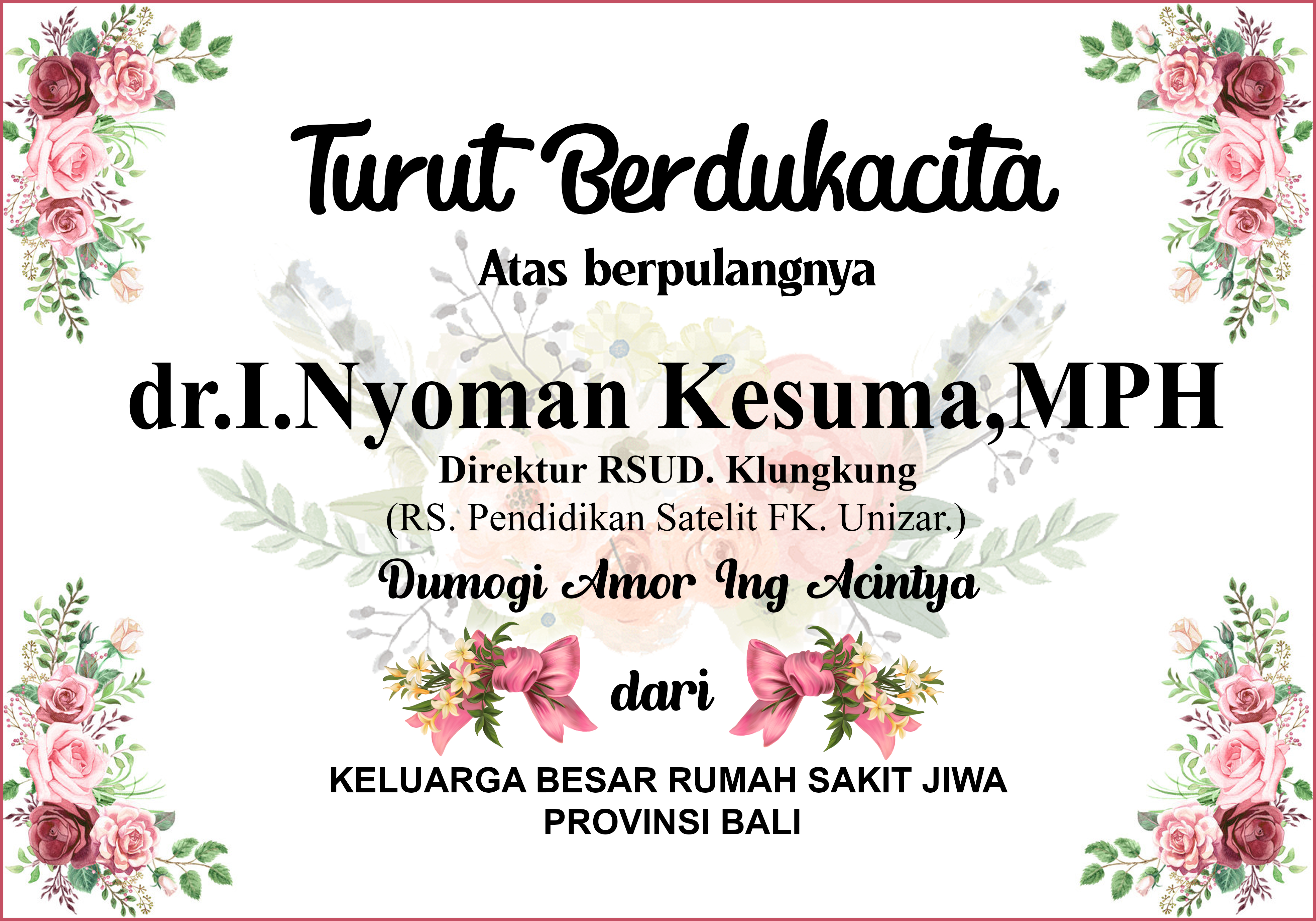 Turut Berdukacita