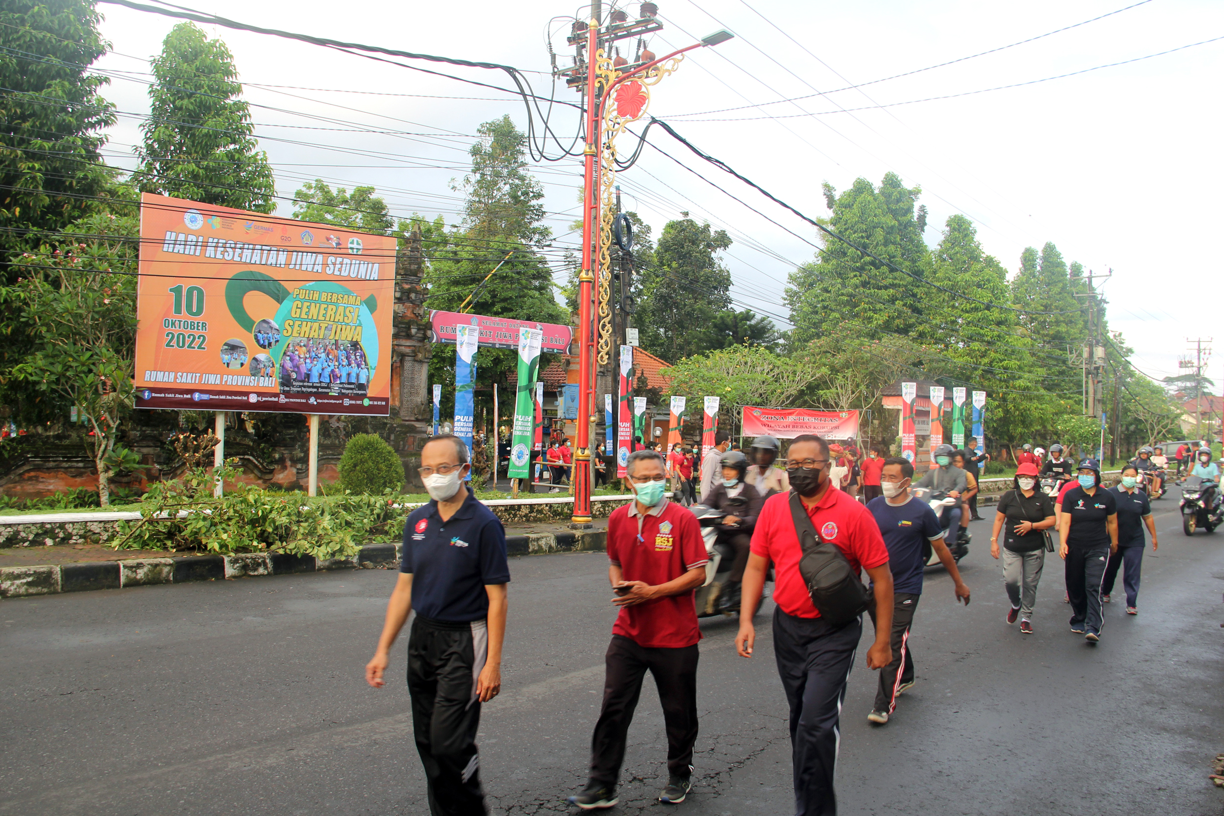 Kegiatan HKJS tahun 2022 meliputi Kegiatan Gerak Jalan Santai