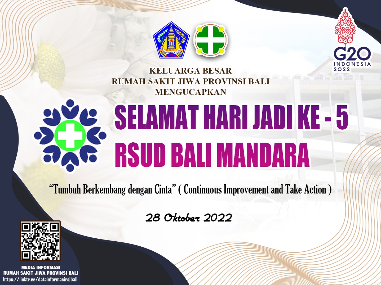 SELAMAT HARI JADI KE-5 RSUD BALI MANDARA