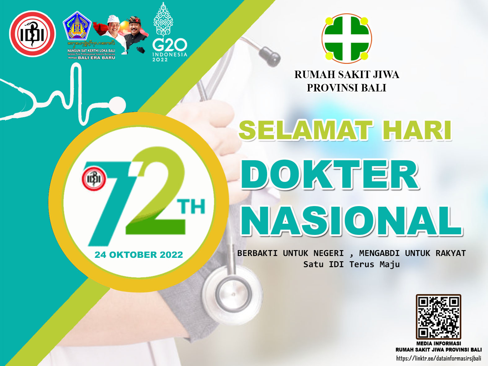 Selamat Hari Dokter Nasional Ke-72 Tahun
