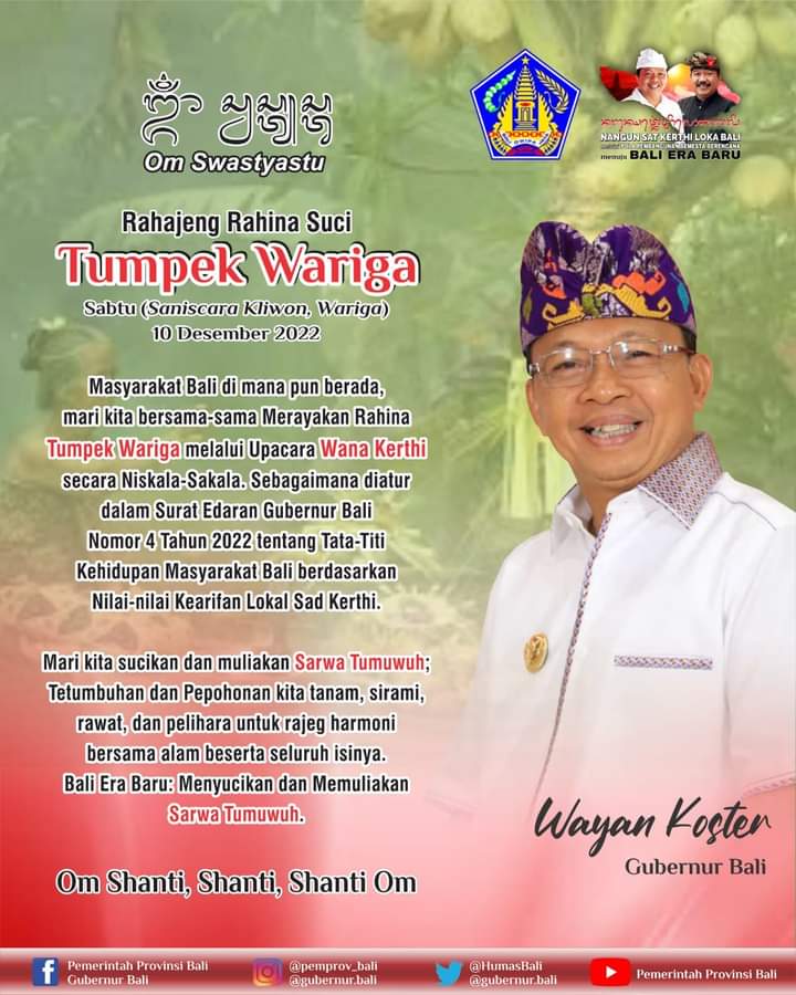 RAHAJENG RAHINA SUCI TUMPEK WARIGA