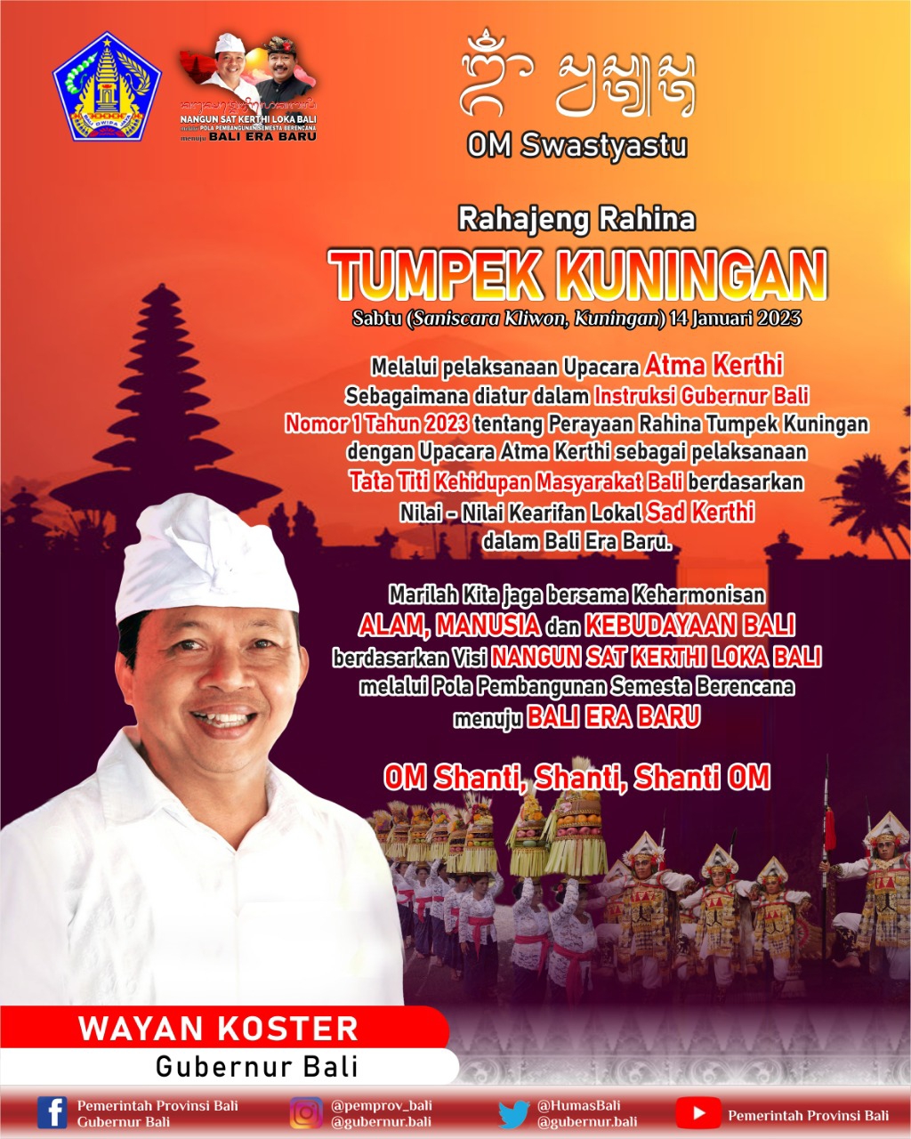 Rahajeng Rahina Tumpek Kuningan