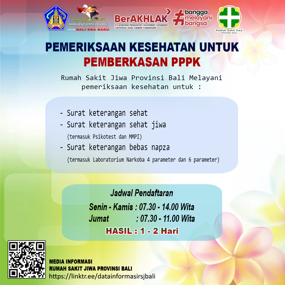Pemeriksaan Kesehatan Untuk Pemberkasan PPPK
