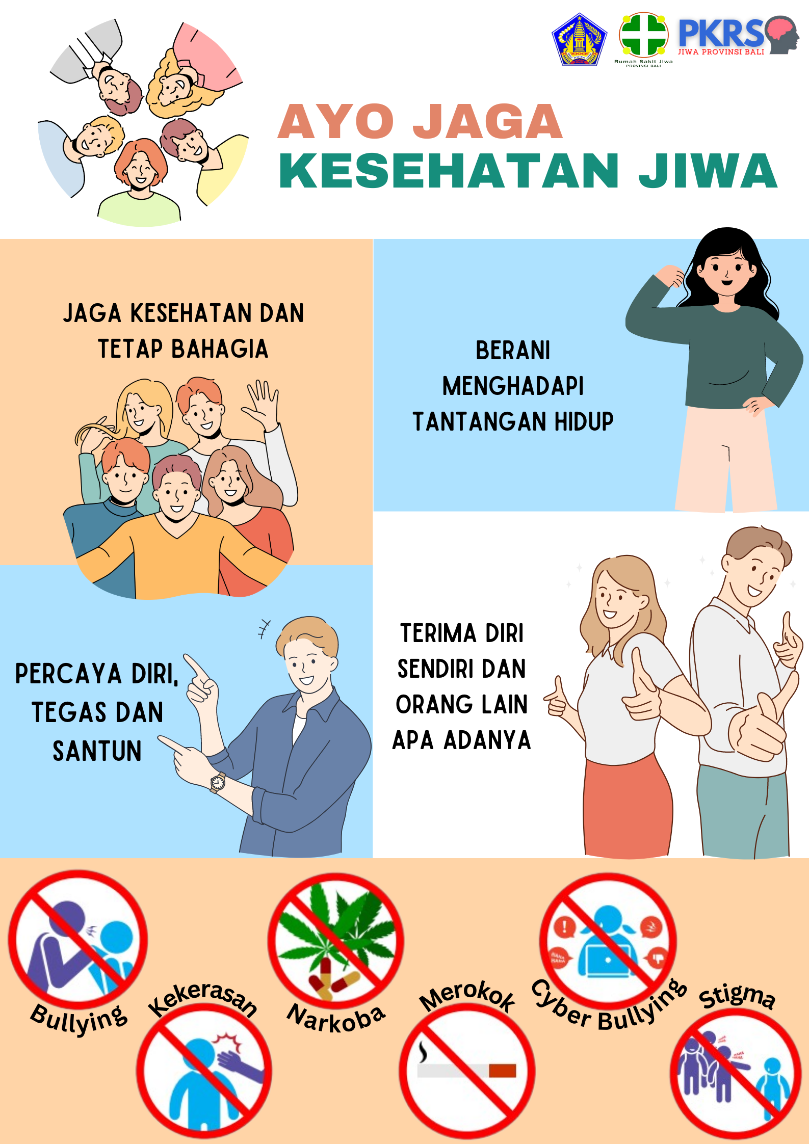 Bersama wujudkan generasi sehat jiwa