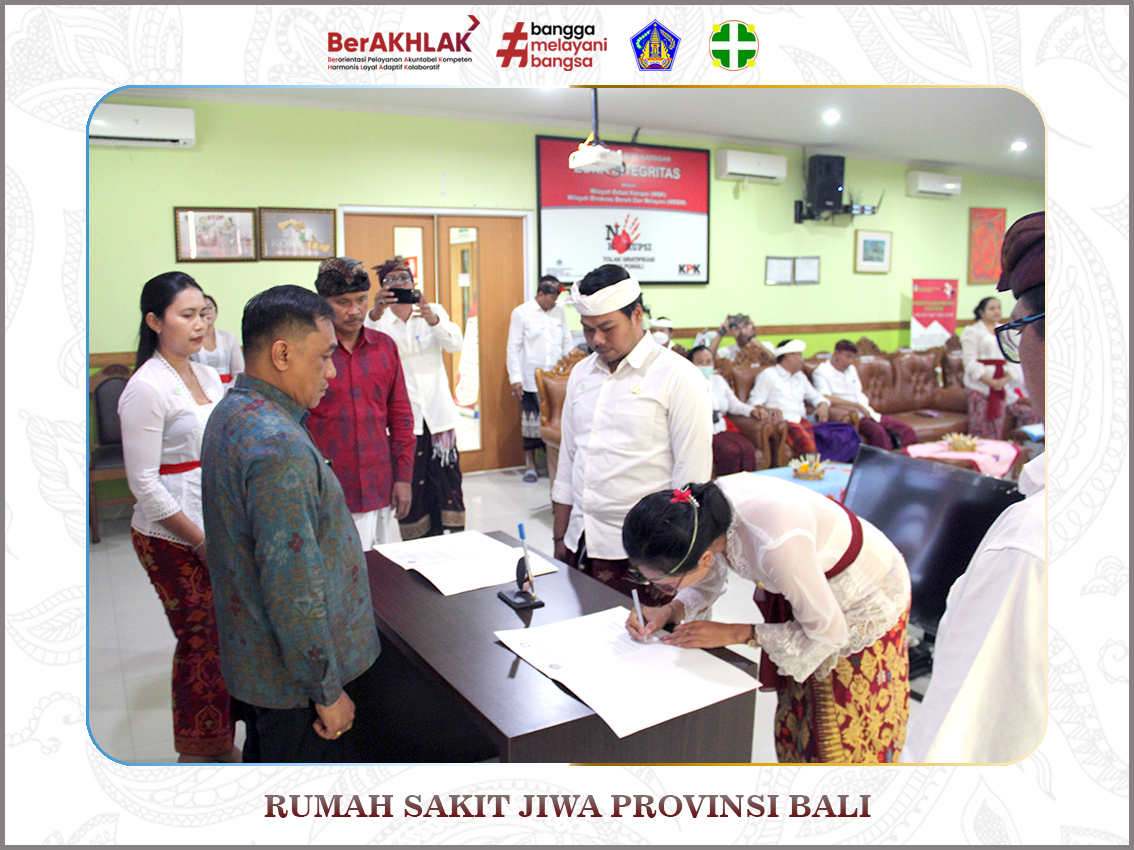 Pelantikan dan Pengambilan Sumpah /Janji Pejabat Fungsional di Rumah Sakit Jiwa Provinsi Bali