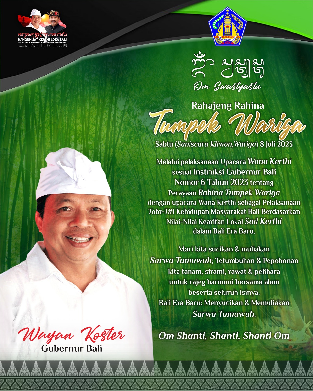 Rahajeng Rahina Tumpek Wariga