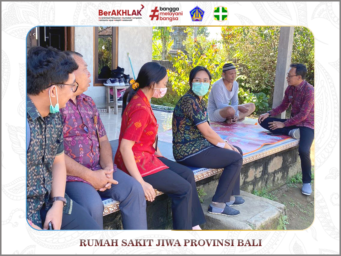 Kunjungan Rumah oleh Tim RS Jiwa