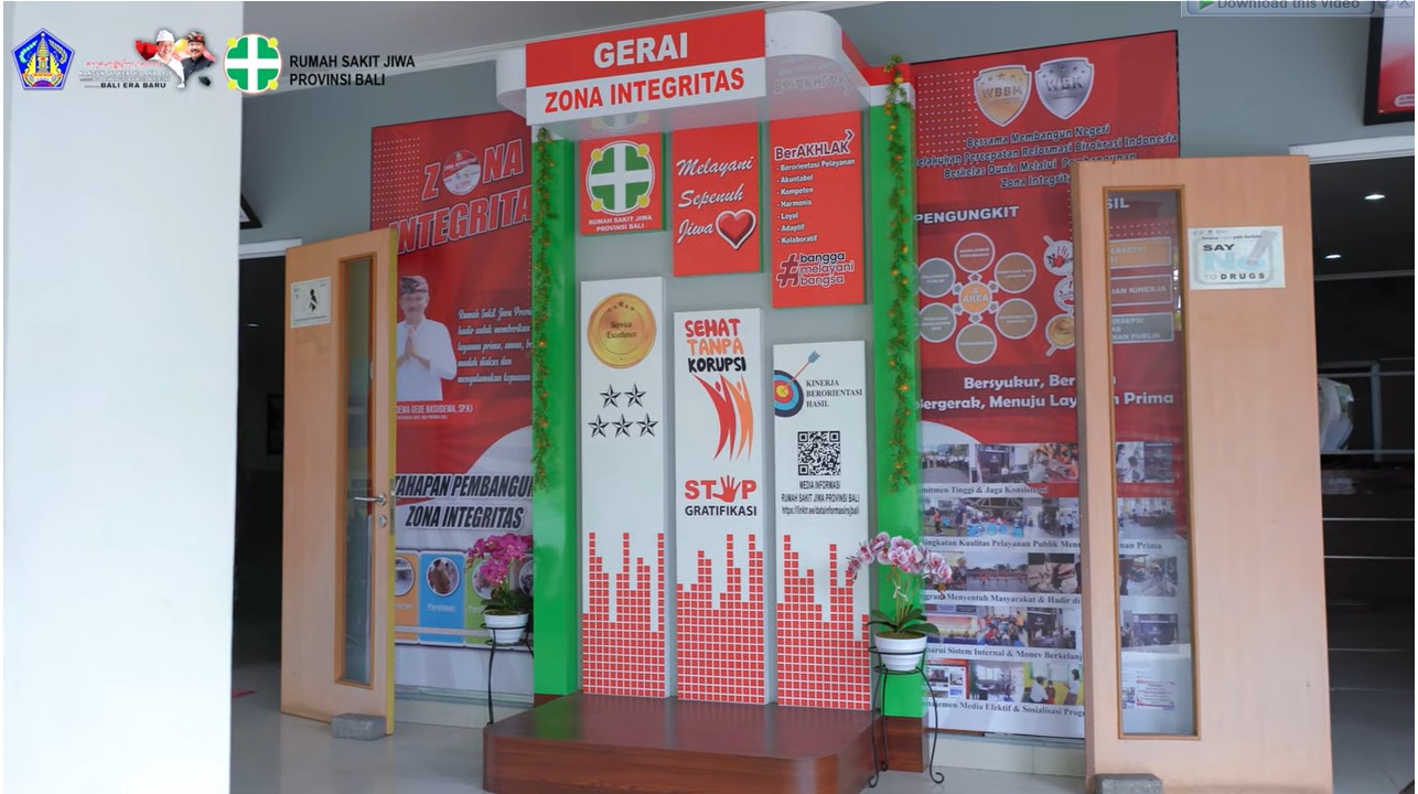 Profil Pembangunan Zona Integritas Rumah Sakit Jiwa Provinsi Bali Menuju WBK Tahun 2023