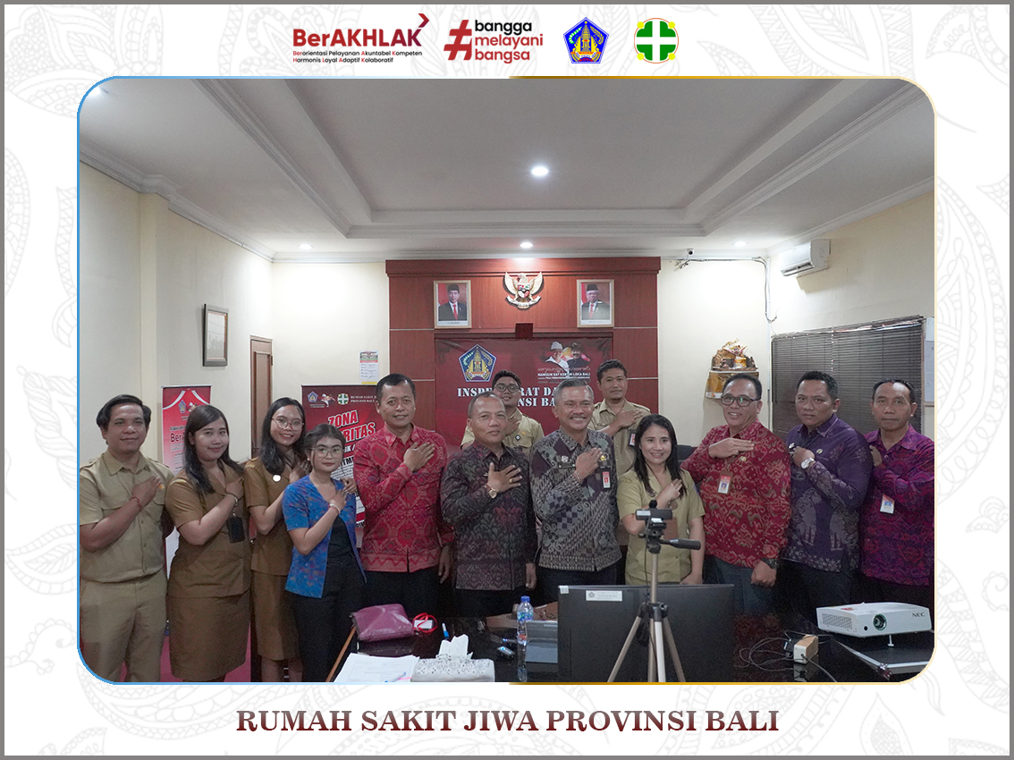 Wawancara secara virtual serangkaian Evaluasi Zona Integritas Tahun 2023