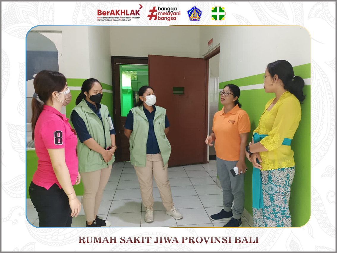 Monev dari BPJS di Rumah Sakit Jiwa Prov Bali