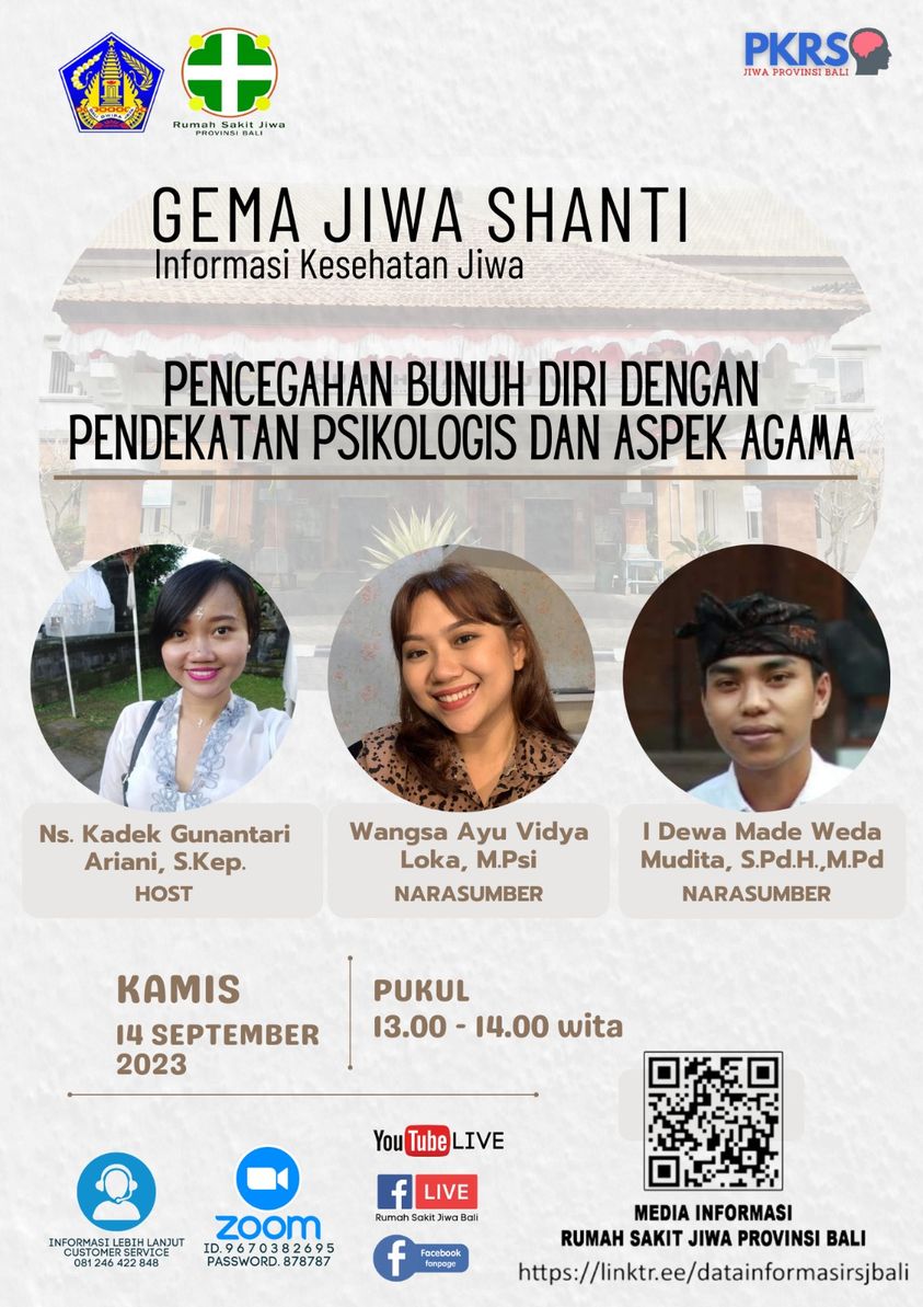 Flayer Gema Jiwa Shanti