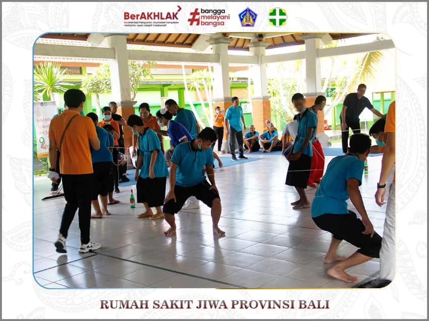 Lomba antar pasien rawat inap di Rumah Sakit Jiwa Provinsi Bali