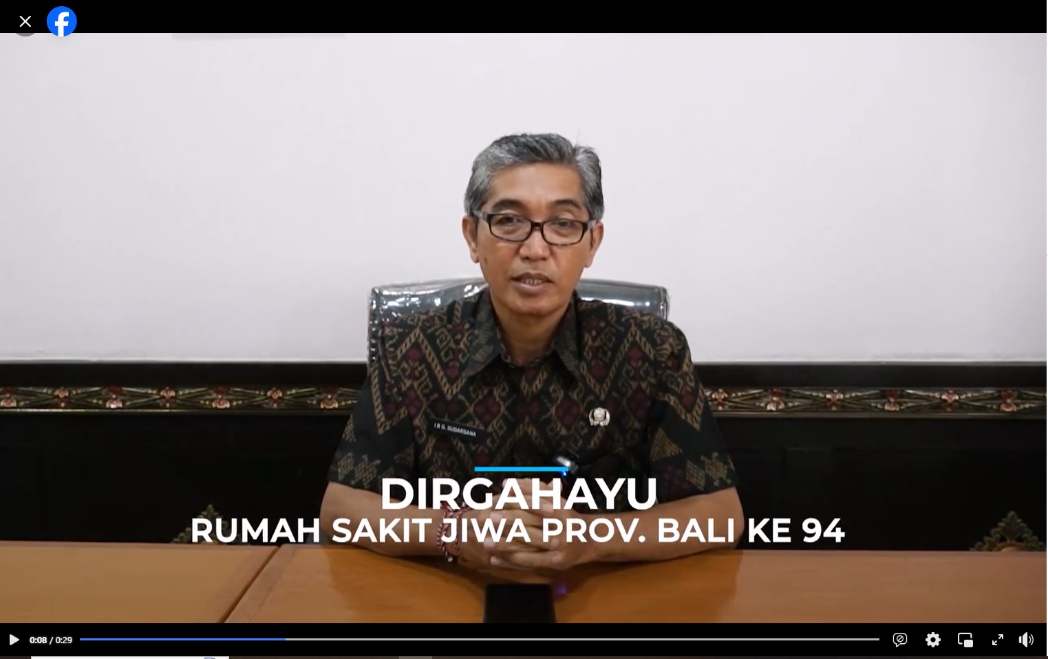 Terimakasih kami ucapkan kepada Biro Hukum Provinsi Bali atas ucapan dan dukungannya untuk Rumah Sakit Jiwa Prov. Bali.