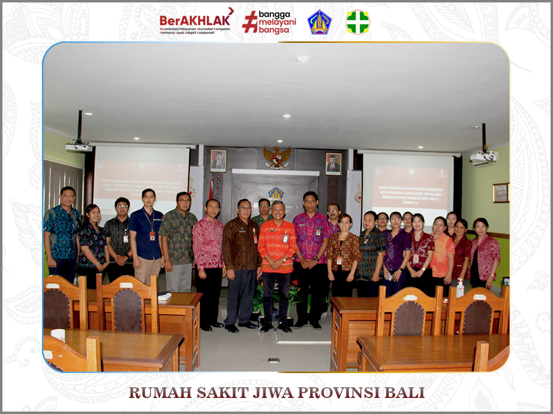 Rapat Pemilihan dan Penetapan Indikator Mutu Prioritas Rumah Sakit (IMP-RS)