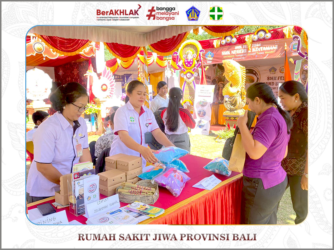 Promosi Kesehatan Jiwa Rumah Sakit Jiwa ikut serta menyemarakkan kegiatan SMK Fest