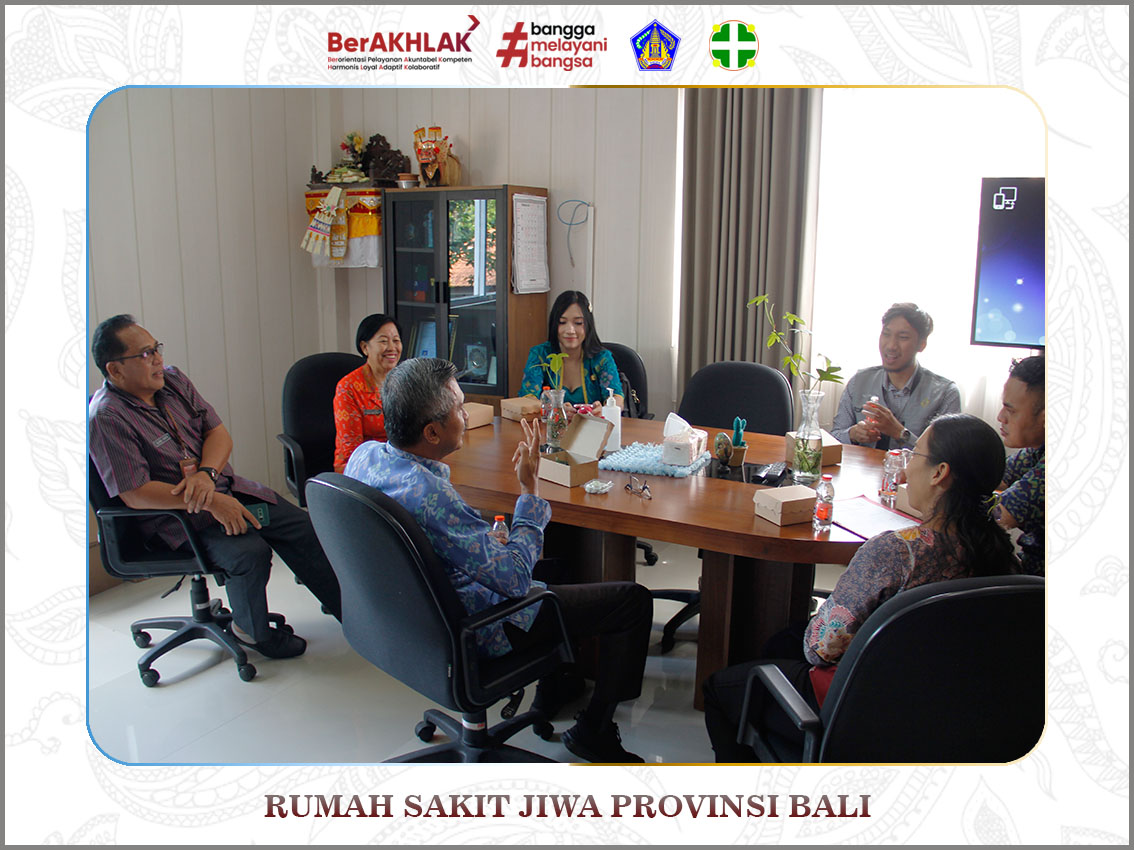 Rumah Sakit Jiwa Provinsi Bali menerima pemeriksaan dari BPK RI.