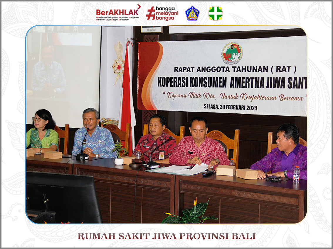 Rapat Anggota Tahunan Koperasi Konsumen Amertha Jiwa Santhi