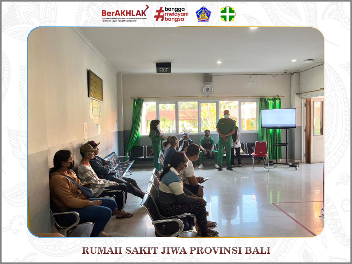 Instalasi PKRS bersama dengan Mahasiswa Fakultas Kedokteran UNIZAR telah melaksanakan penyuluhan kesehatan