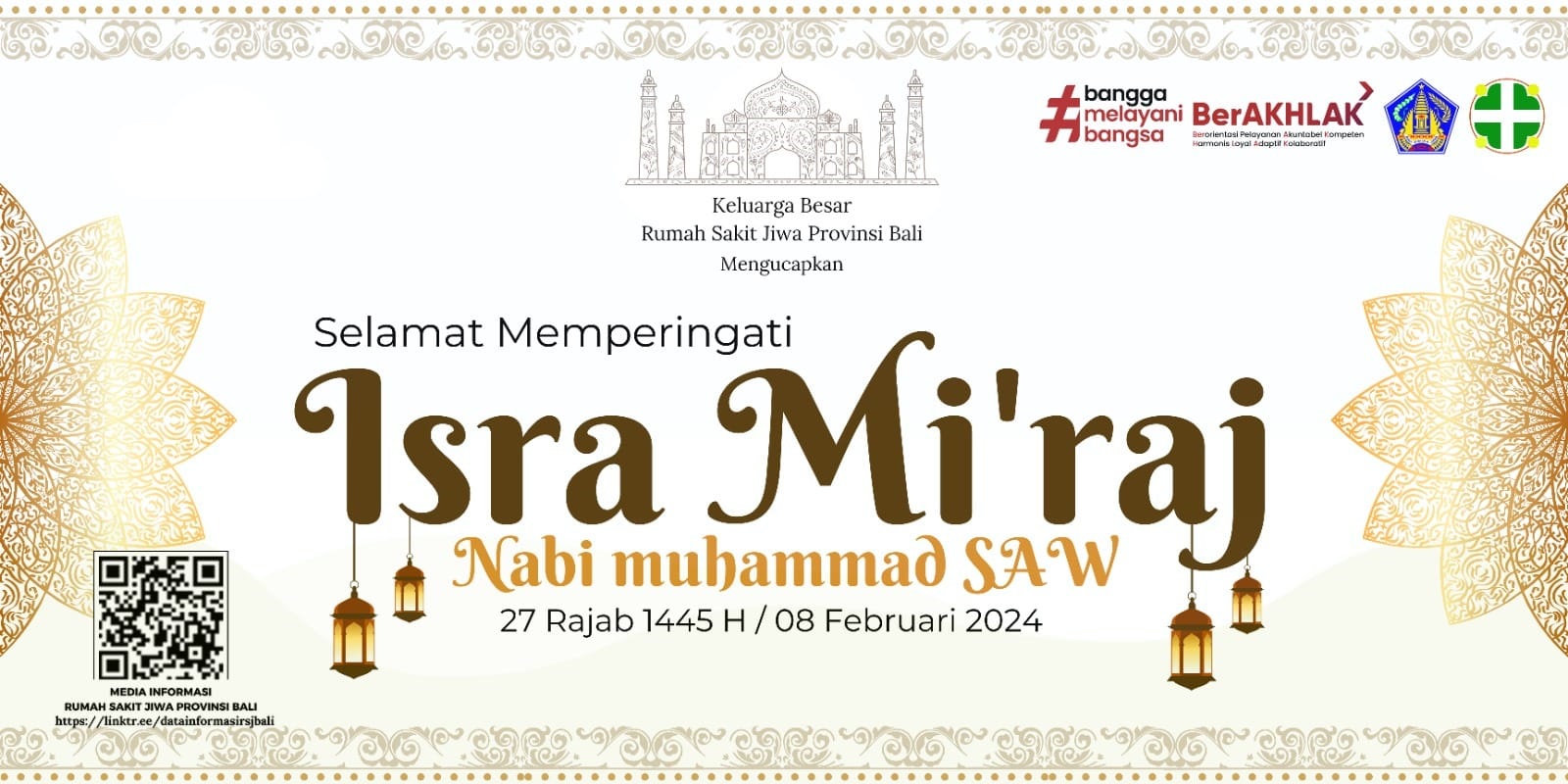 Selamat Memperingati Irsa Mi raj 27 Rajab 1445 H